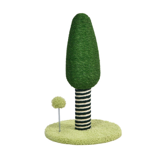 Max & Marlow Apple Novelty Cat Scratcher Tree & Toy, 1ea