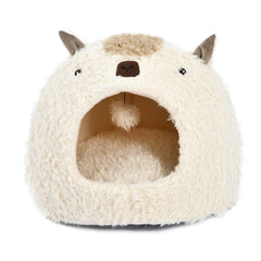 Max & Marlow Dome Cat Cave Cow, 1ea