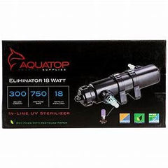 Aquatop Eliminator Series InLine UV Sterilizer Black, 1ea/36 W
