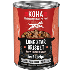 Koha Dog Grain Free Lone Star Stew 12.7oz. (Case of 12)