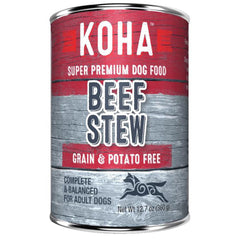 Koha Dog Grain Free Stew Beef 12.7oz. (Case of 12)
