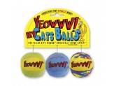 Yeowww! My Cats Ball Catnip Toy Multi-Color 2 in 3 Pack