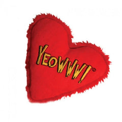 Yeowww Hearrrt Attack Catnip Cat Toy YEOWWW,