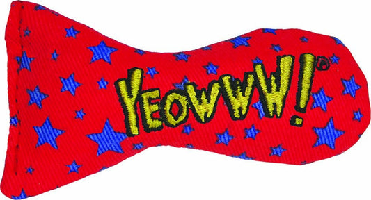 Yeowww! Stinkies Catnip Toy Red; Blue 3 in 12 Pack Stars