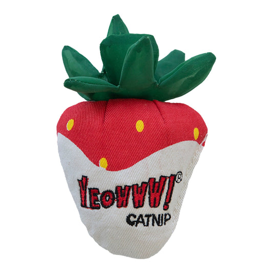 Yeowww! Cat Strawberry White Chocolate Catnip Toy
