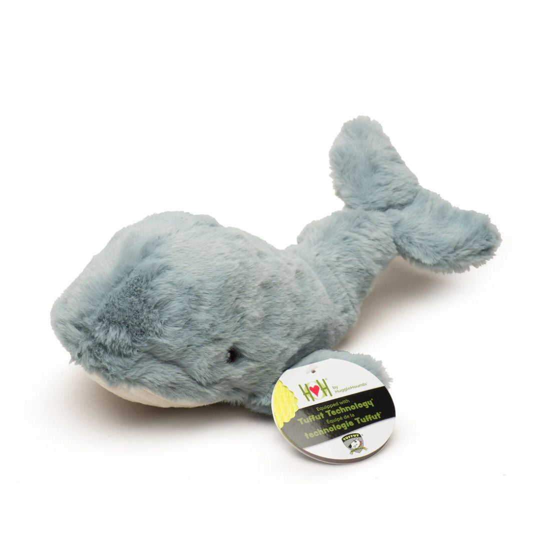 Hugglehounds Dog Knottie Mobie Whale Large - 12 Inches