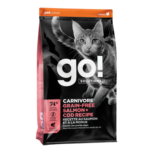 Go! Cat Carnivore Grain Free Salmon & Cod 3Lb