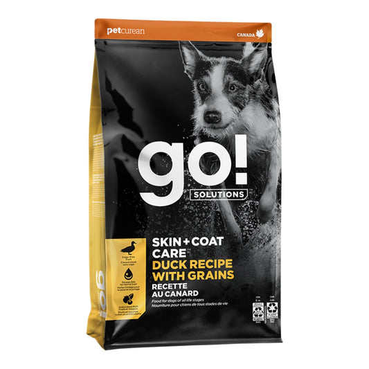 Go! Dog Skin & Coat Care Duck With Grain 12Lb