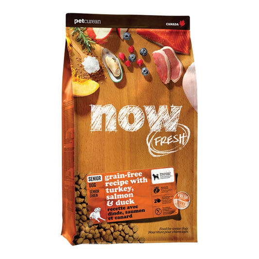 Now Fresh Dog Grain Free Senior Turkey Recipe 22Lbs