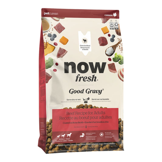 Now Fresh Dog Good Gravy Adult Beef Recipe With Ancient Grains 3.5Lbs