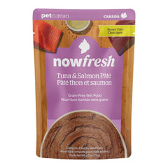 Now Fresh Cat Grain Free Senior Tuna + Salmon Pate 2.5oz. (Case of 24)