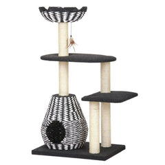 PetPals Ace Cat Tree
Black & Tan 49 in
