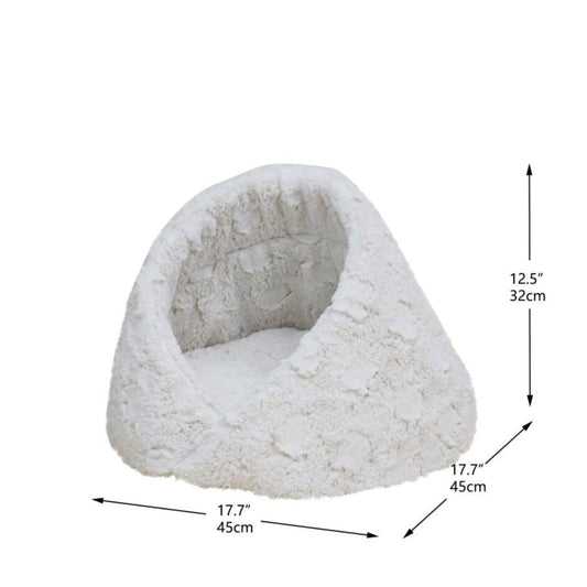 PetPals Rose Cradle Pet Bed
Ivory 17.7 in