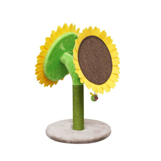 PetPals Double Sunflower Cat Scratcher
Green & Yellow 25.5 in
