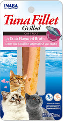 Inaba Tuna Fillet Grilled with Flavored Broth Crab .52oz. (Case of 6)