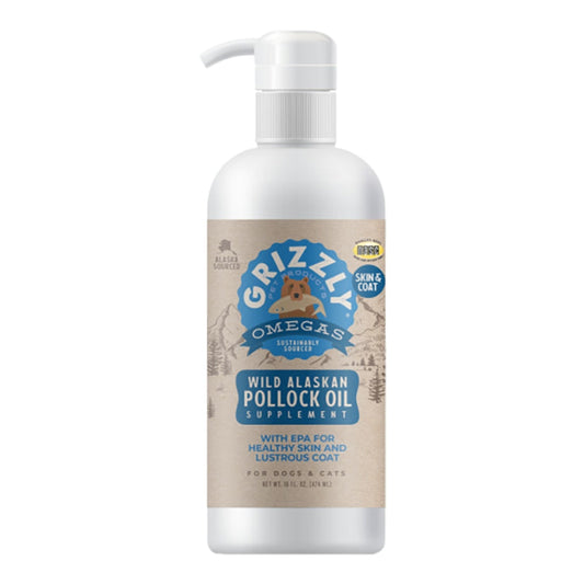 Grizzly Dog Pollock Oil 16Oz