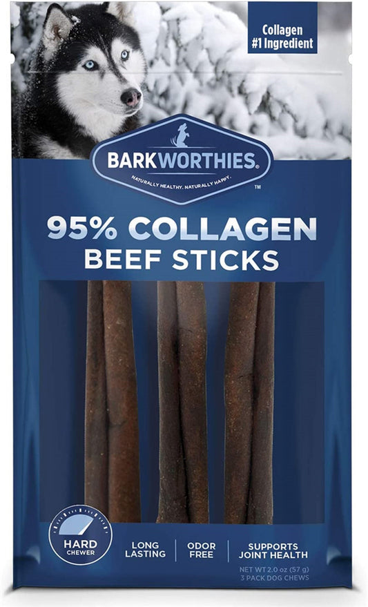 Barkworthies Collagen Stick Wrapped w/ Chicken Dog Treat 20ea/6 in.