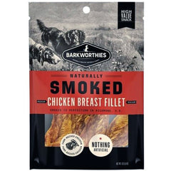 Barkworthies Smoked Chicken Breast Fillet Dog Treat Medum 4oz