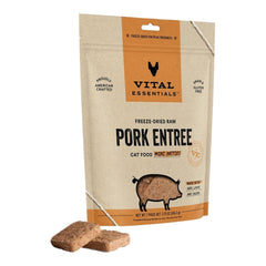 Vital Essentials Cat Freeze Dried Mini Patties Pork 3.75oz.