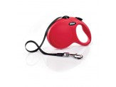 Flexi Classic Retractable Tape Dog Leash Red 16 ft Large