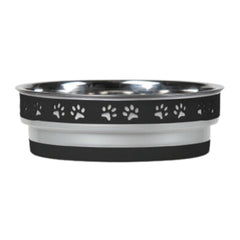Loving Pets Corsa Pet Bowl Stealth Black, 1ea/SM