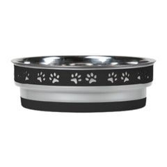 Loving Pets Corsa Pet Bowl Stealth Black, 1ea/MD