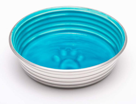 Loving Pets Le Bol Dog Bowl Seine Blue, 1ea/SM