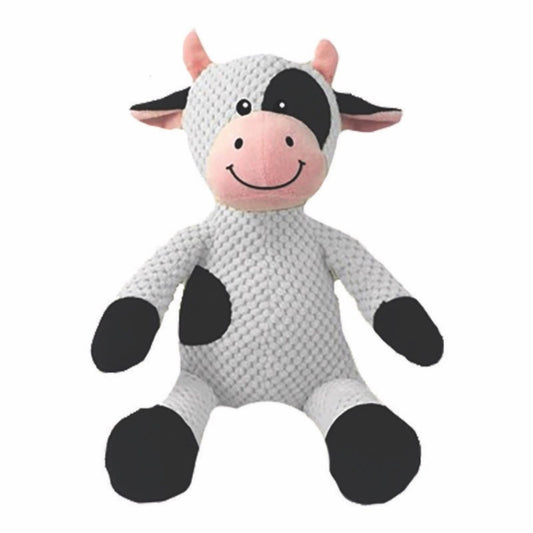 Fabdog Dog Floppy Cow Large
