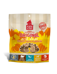 Plato Dog Strp Grain Free Turkey Pumpkin 3oz.