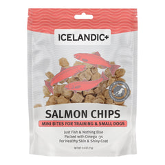 Icelandic Dog Mini Salmon Chips 2.5oz.