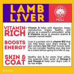 Holi Dog 2oz. Lamb Liver