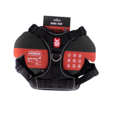 Boss Dog Tactical Dog Harness Black, 1ea/MD