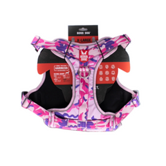 Boss Dog Tactical Dog Harness Pink Camo, 1ea/XL