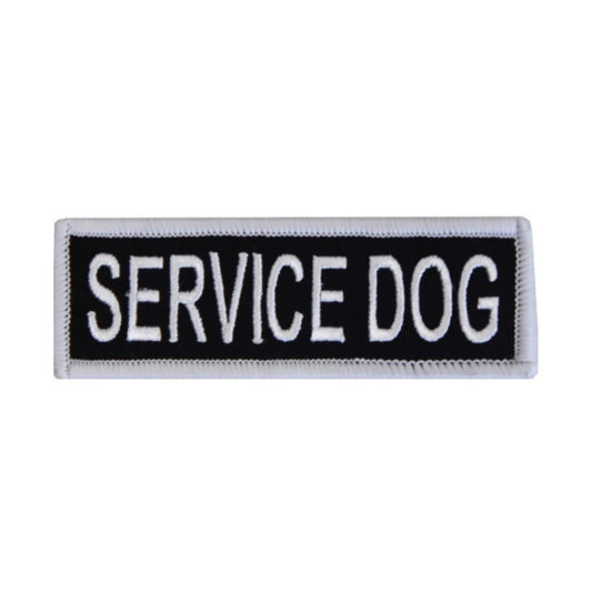 Boss Dog Tactical Harness Patch Service Dog, 1ea/SM