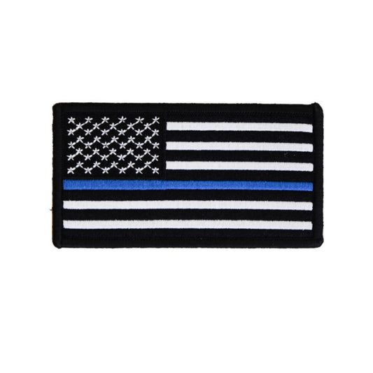 Boss Dog Tactical Harness Patch USA Thin Blue Line, 1ea/SM
