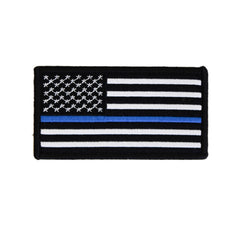 Boss Dog Tactical Harness Patch USA Thin Blue Line, 1ea/SM