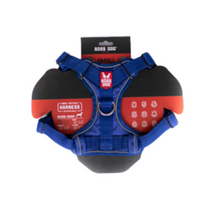 Boss Dog Tactical Dog Harness Blue, 1ea/SM