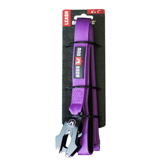 Boss Dog Tactical Dog Leash Purple, 1ea/6 ft Default Title