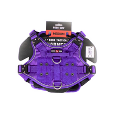 Boss Dog Tactical Dog Harness Purple, 1ea/MD