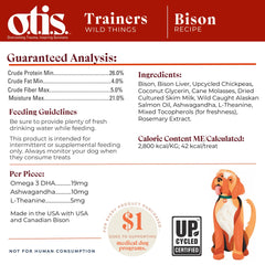 Otis Dog Wild Things Trainers Bison 4oz.
