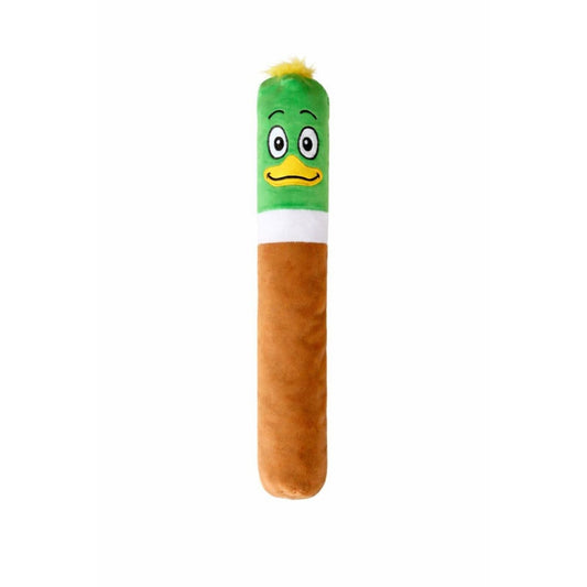 GURU Fry Guys Barnyard Dog Toy Doug, Brown/Green, 1ea/LG