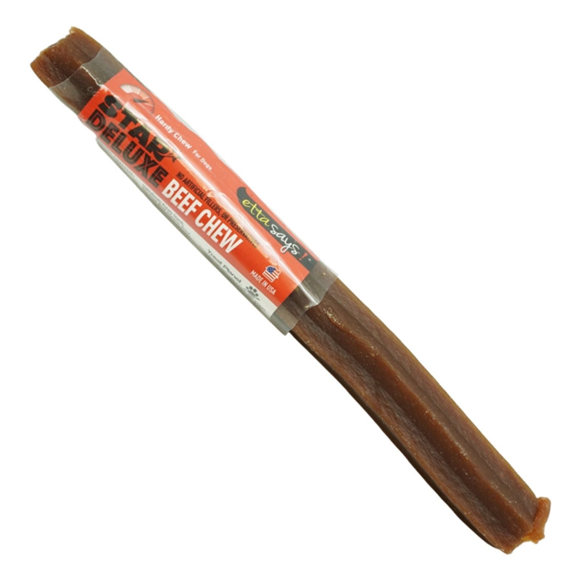 Etta Says Dog Premium Crunchy Star Deluxe Beef Chew - 20 Count