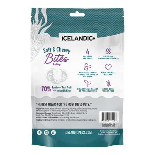 Icelandic Dog Lamb & Blackberry Soft & Chewy Bites 2.82oz.