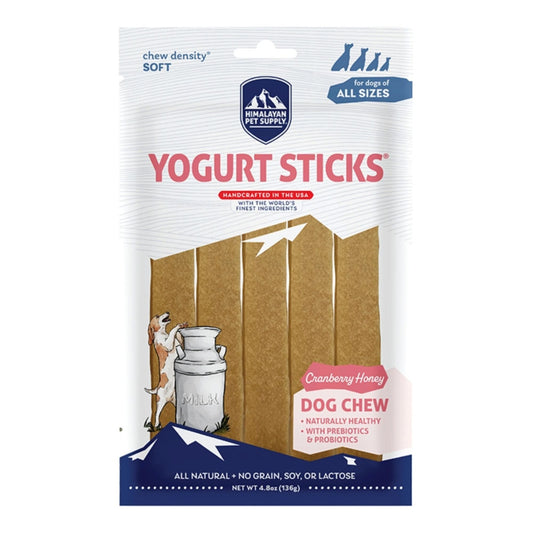 Himalayan Dog Yogurt Sticks Cranberry 4.8oz.