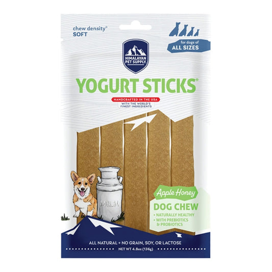 Himalayan Dog Yogurt Sticks Apple 4.8oz.