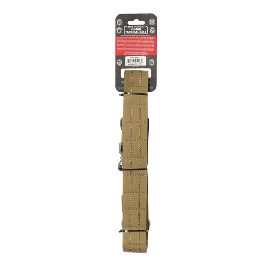 Boss Dog Human Boss Tactical Utility Dog Walker Belt Tan, 1ea/SM 2832In Waist