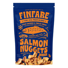 Finfare Dog 4oz. Freeze-dried Smoked Salmon Nuggets