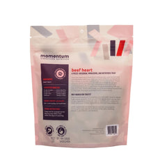 Momentum Carnivore Nutrition Dog 3oz. Beef Hearts