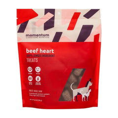 Momentum Carnivore Nutrition Dog 3oz. Beef Hearts