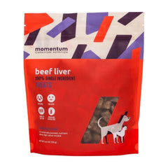Momentum Carnivore Nutrition Dog 4oz. Beef Liver